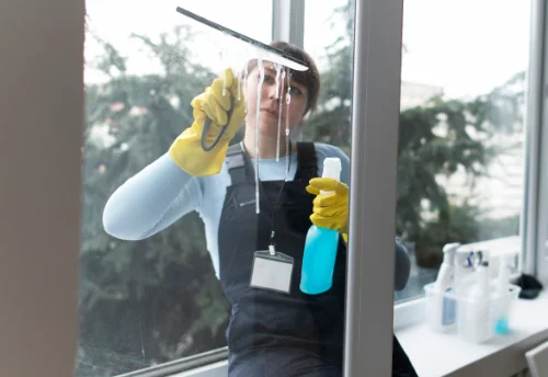 Nettoyage de vitres intérieures et extérieures à Saint-Germain-en-Coglès